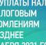 Срок уплаты налогов по налоговым уведомлениям не позднее 1 декабря 2021 года - Менделеевский район
