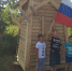 Акция в честь дня флага России - Менделеевский район