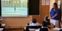 Урок безопасности для первоклассников - Менделеевский район