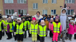 Дети Менделеевска учатся безопасности на празднике «Стань заметней!»