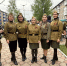 В Менделеевске шествующих встречали артисты в военной форме и различные локации с мастер-классами - Менделеевские новости