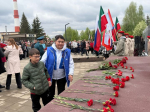В Менделеевске в День Победы открыли мемориальный комплекс в честь погибших участников СВО и воинов-интернационалистов