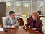 Глава Менделеевского района Роберт Искандаров обсудил сотрудничество с председателем республиканского профсоюза