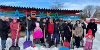 В Менделеевске в детском саду №6 «Алёнушка» прошёл первый весенний субботник - Менделеевские новости