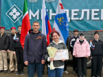 «Победа будет за нами»: в Менделеевске отправили гуманитарный груз и вручили награды волонтёрам