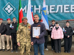 «Победа будет за нами»: в Менделеевске отправили гуманитарный груз и вручили награды волонтёрам