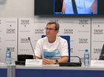 Дмитрий Макаров на пресс-конференции в "Татар-информе"